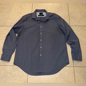 Stafford Travel 365 All-Temp Comfort Fitted Dress Shirt - XL 17-17.5